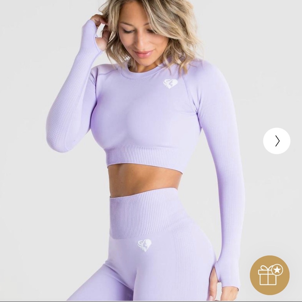 Workout Long Sleeve Crop